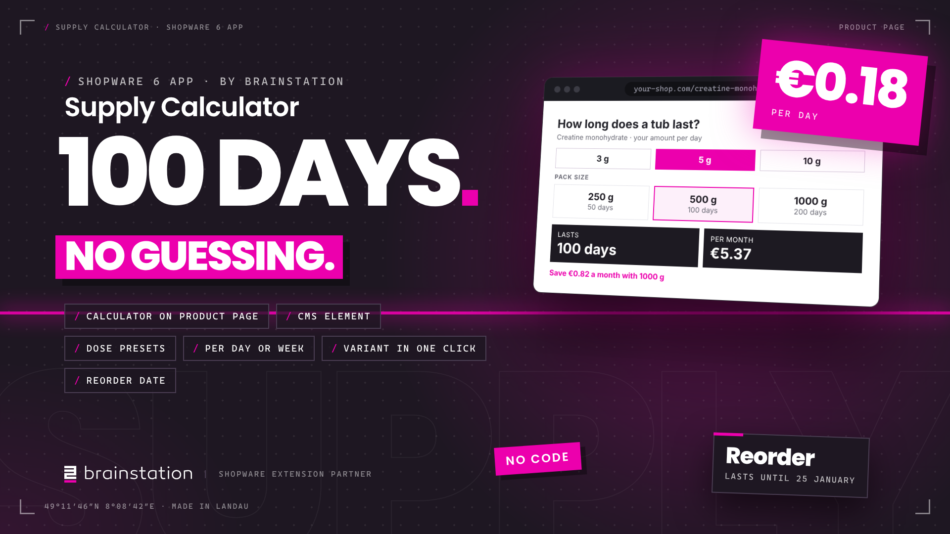 BstSupplyCalculator