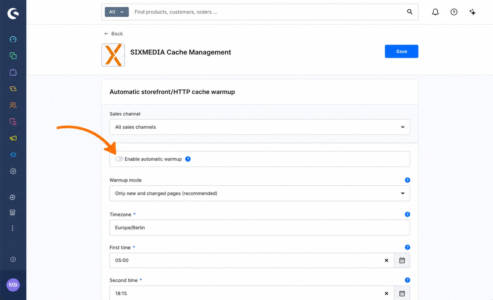SixCacheManager
