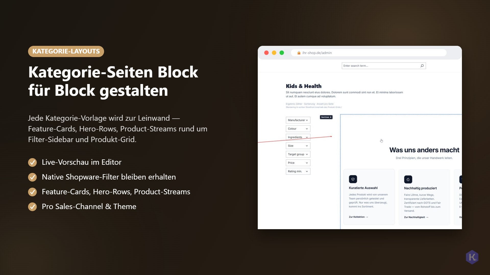 KommoraStorefrontStudio