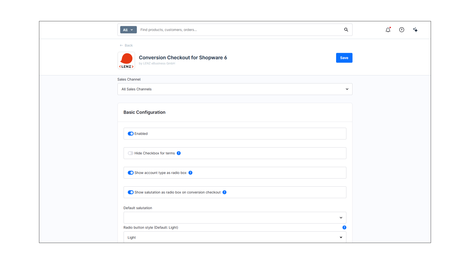 LoyxxSW6ConversionCheckout