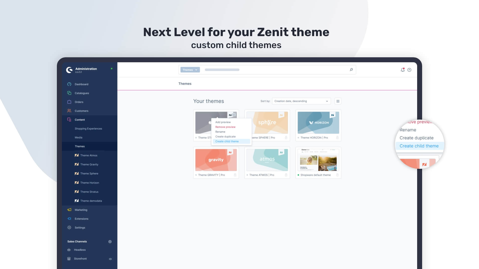 zenitPlatformChildThemeGenerator