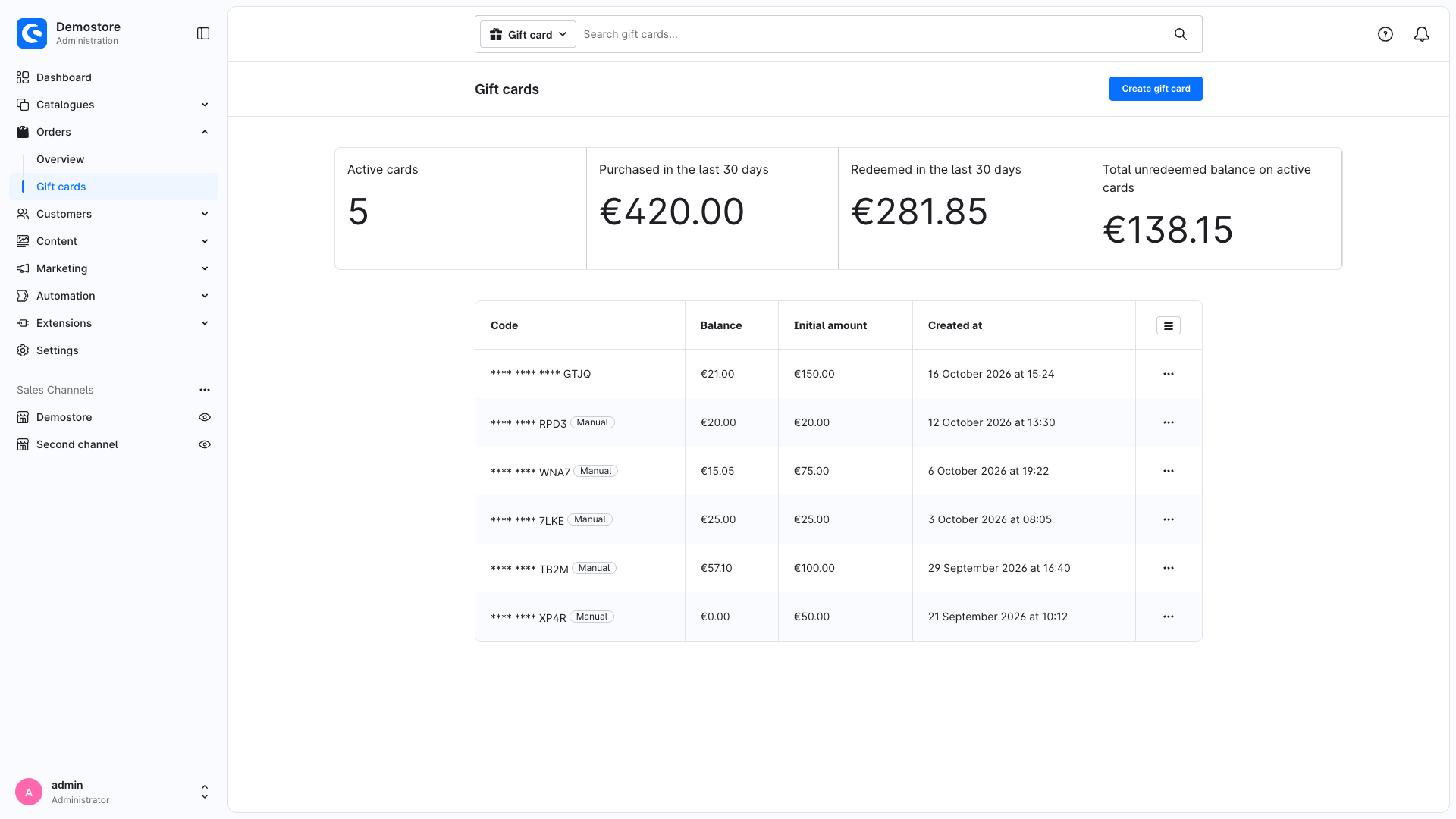 LaenenGiftcard
