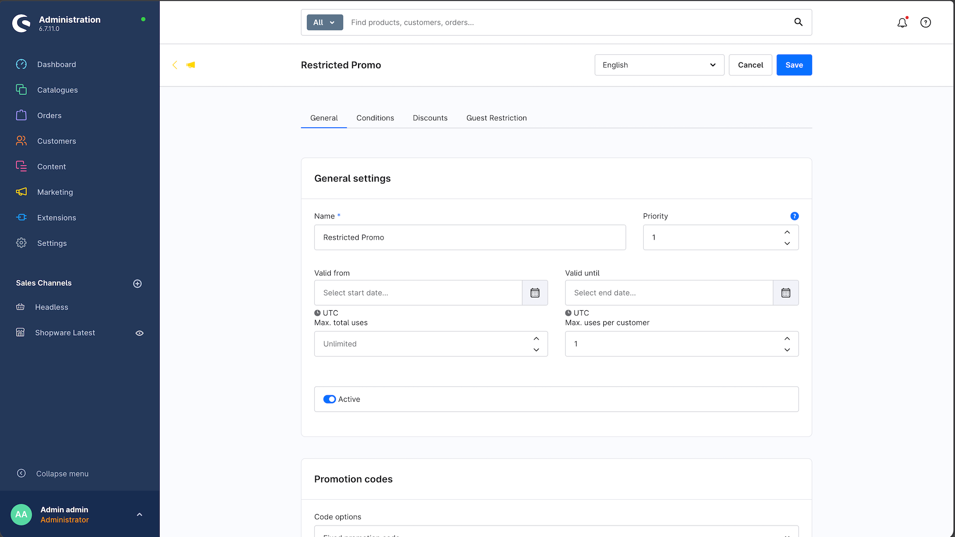 HatslogicGuestPromotionRedemptionPlugin