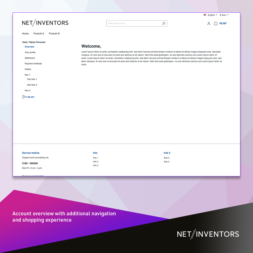 NetiNextCustomerArea