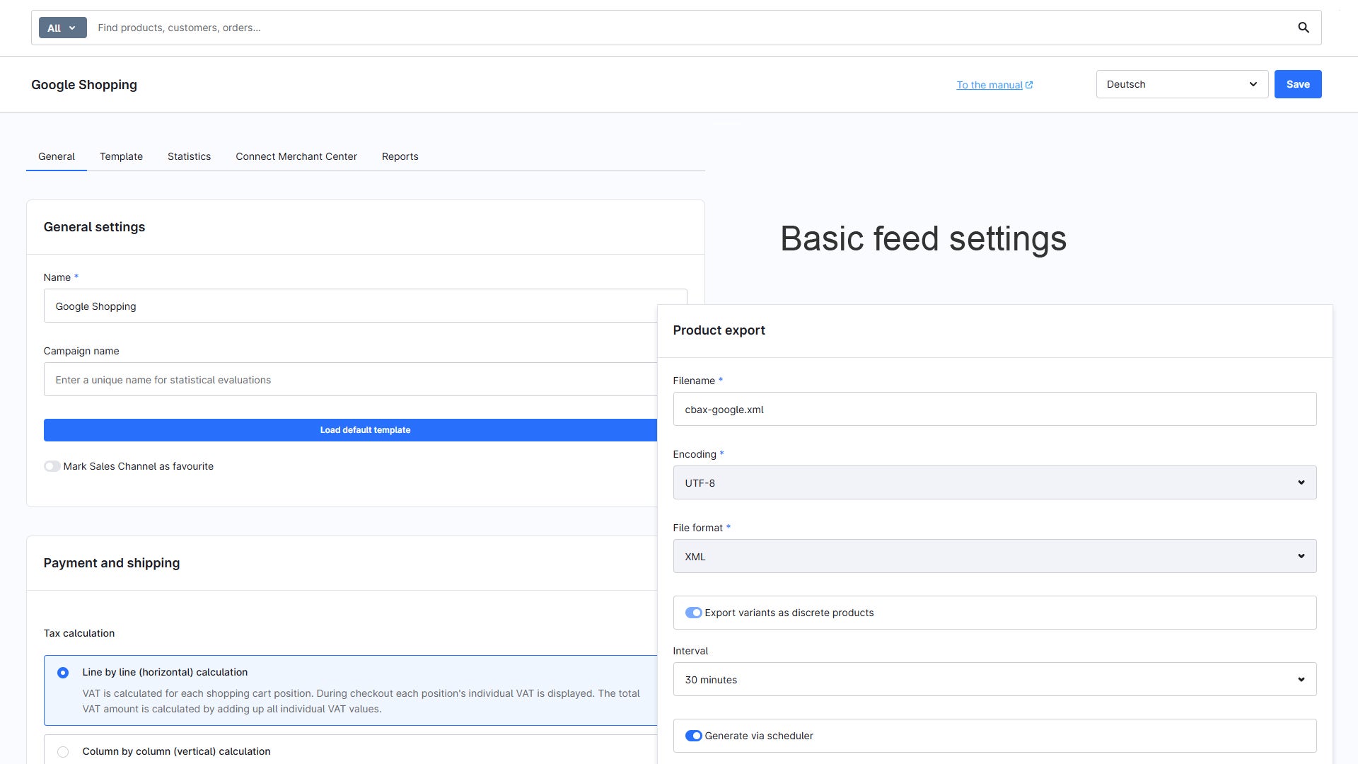 CbaxModulGoogleShopping