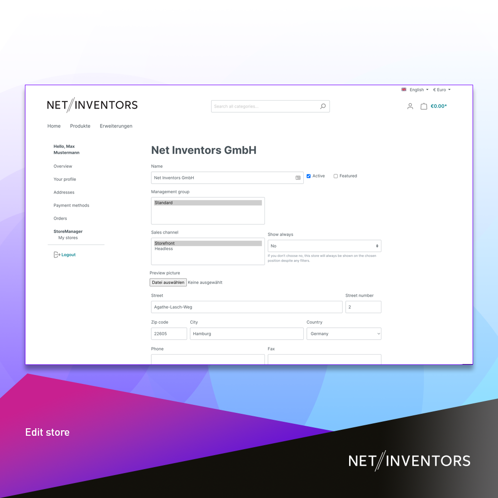 NetiNextStoreManager