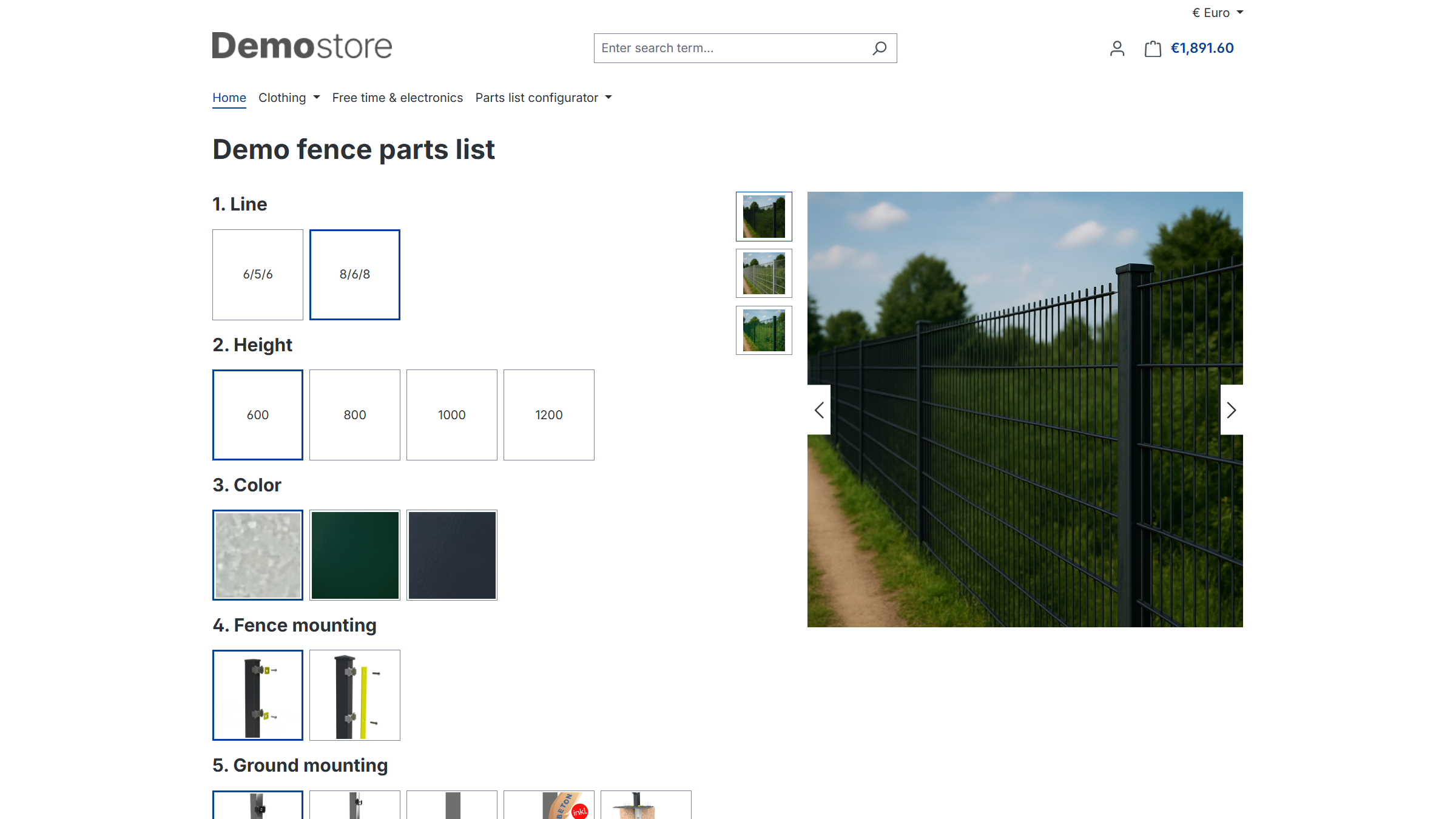 MoorlPartsListConfigurator