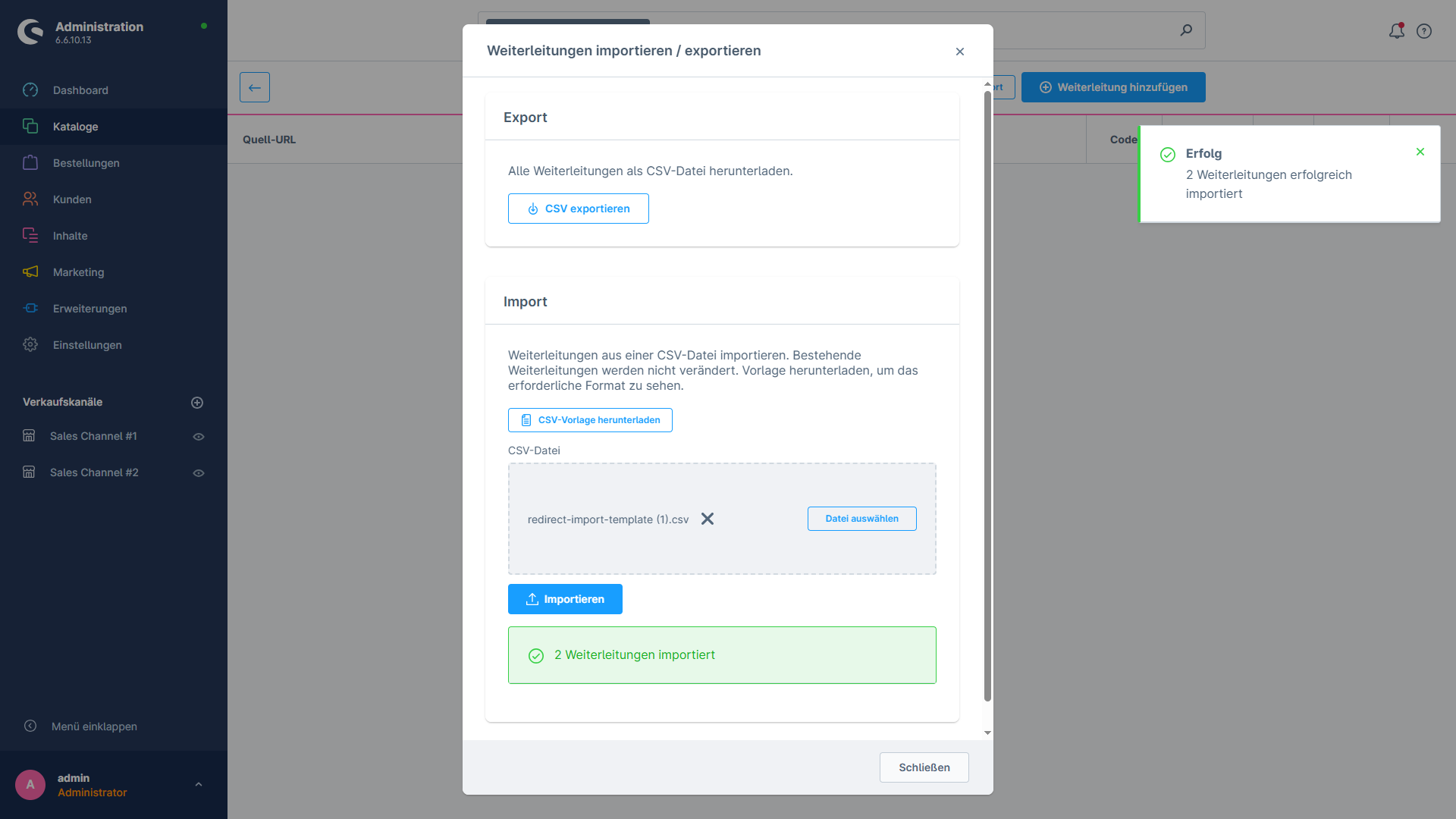 WeedesignRedirectManager