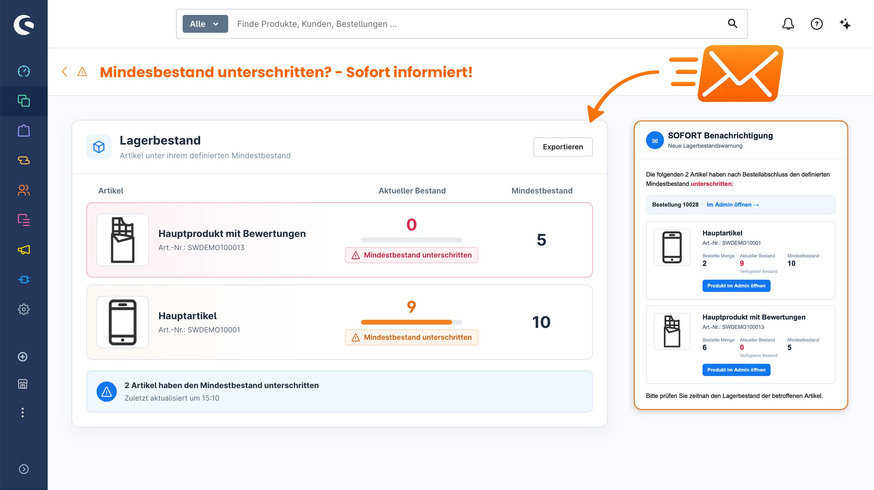 SixStockInstantNotification