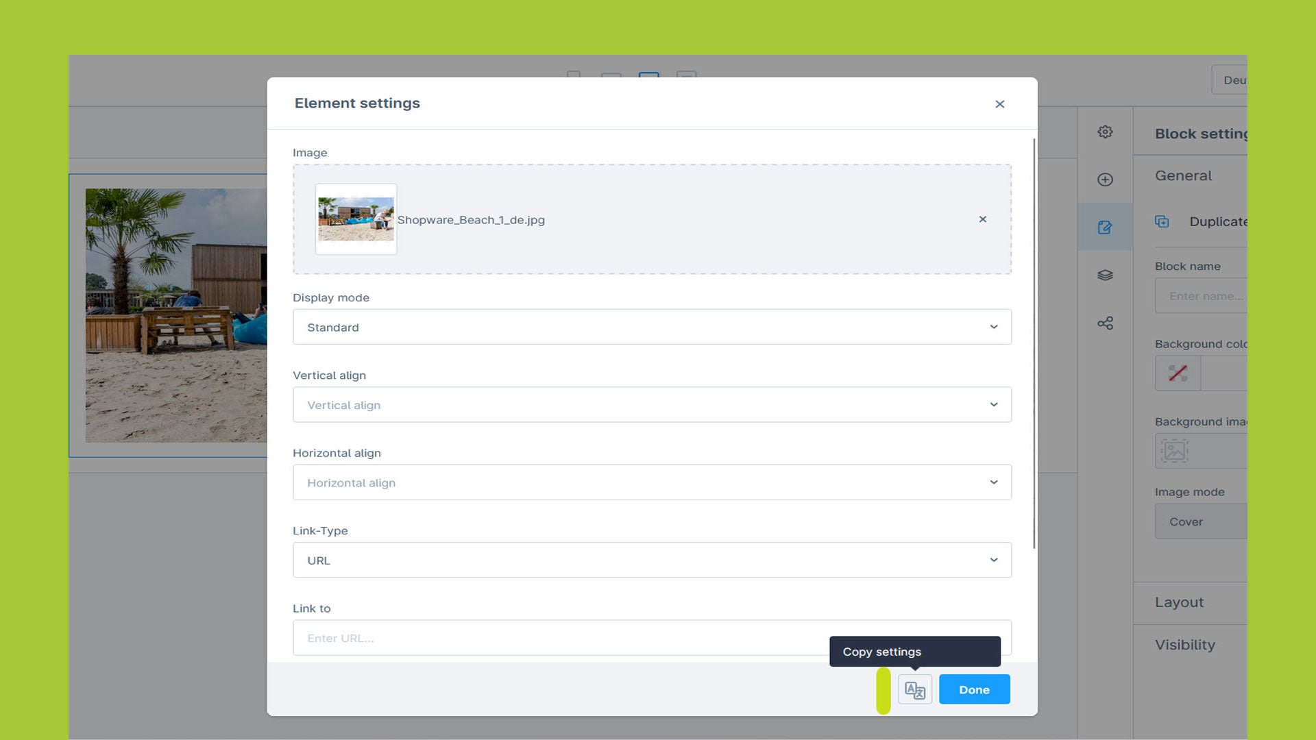 AcrisCmsConfigOverwriteCS