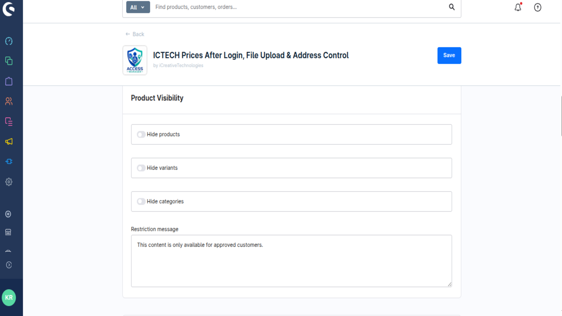 ICTECHAccessManager