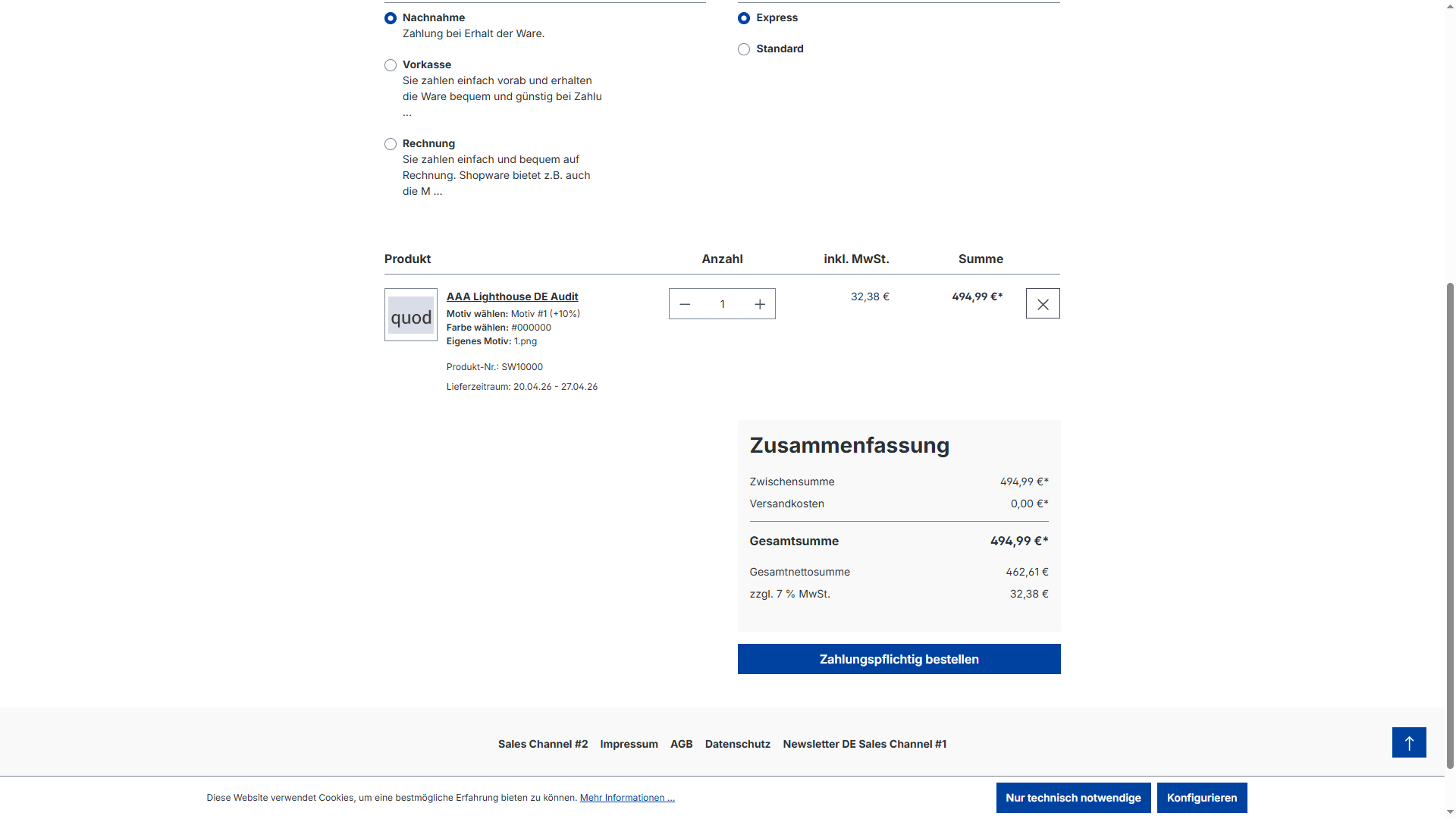 WeedesignProductConfigurator