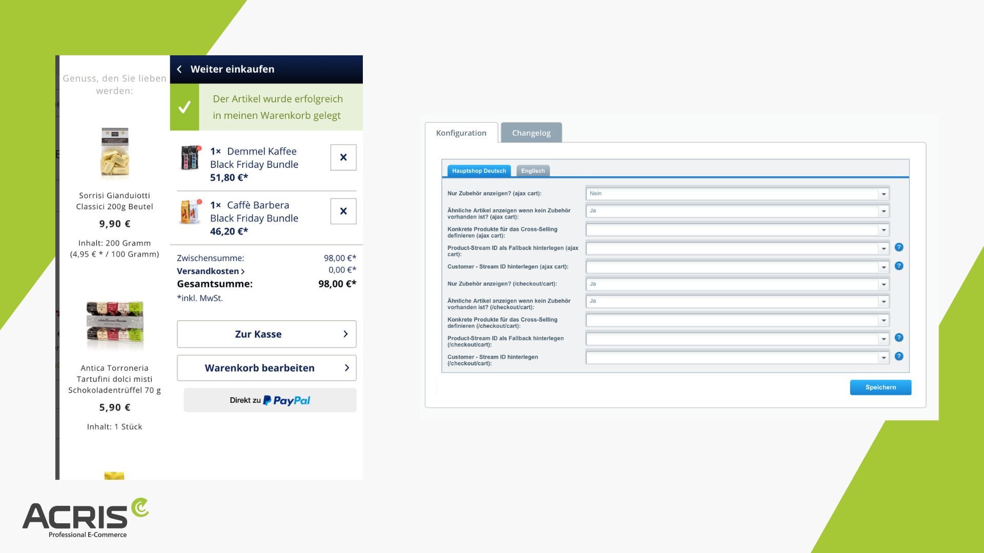 ProxaBasketCrossSelling