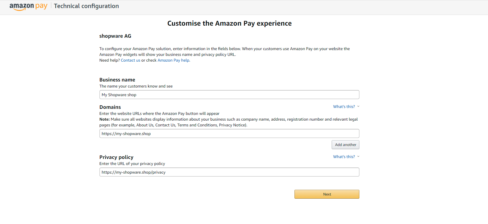 SwagAmazonPayApp