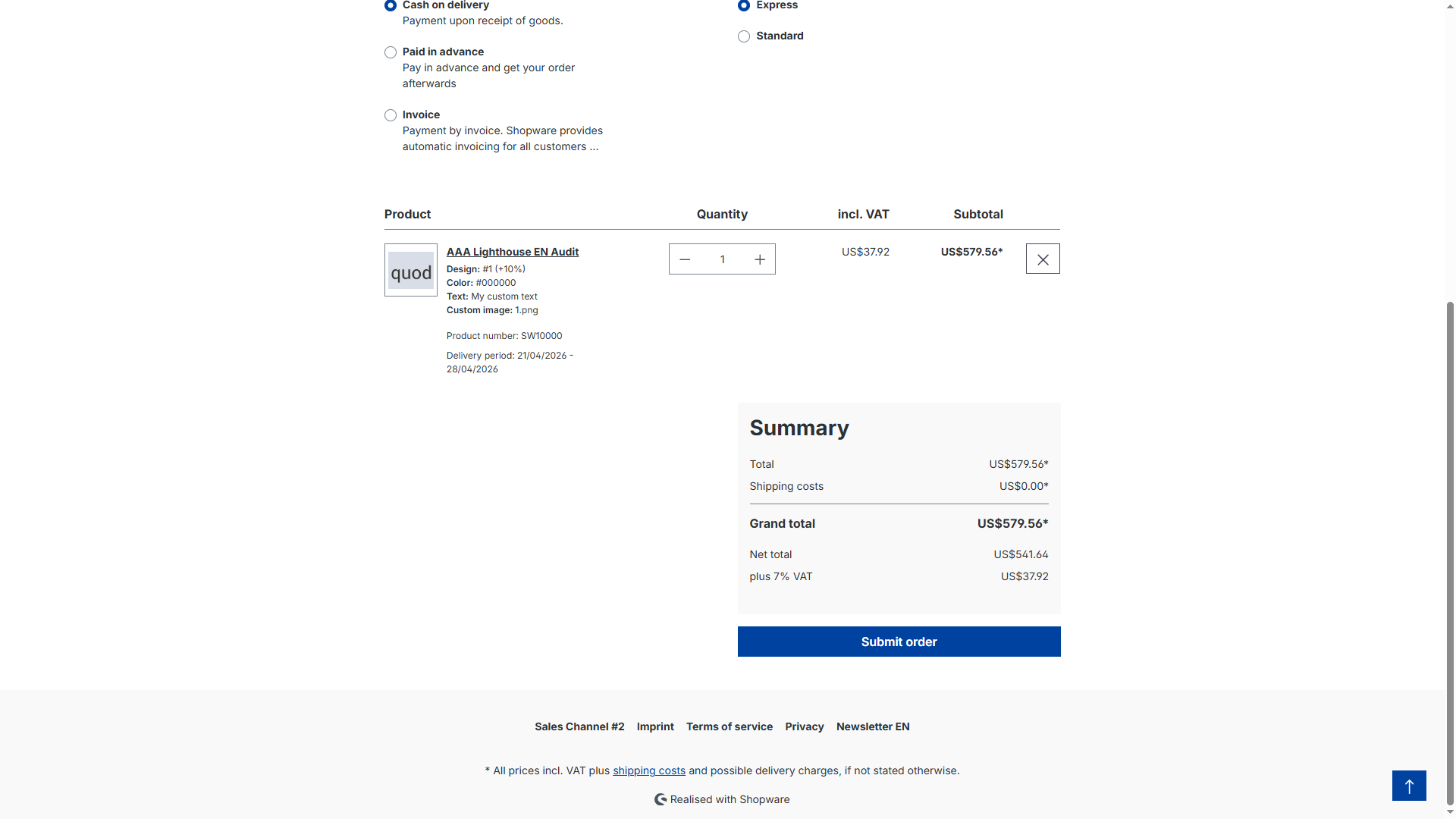 WeedesignProductConfigurator