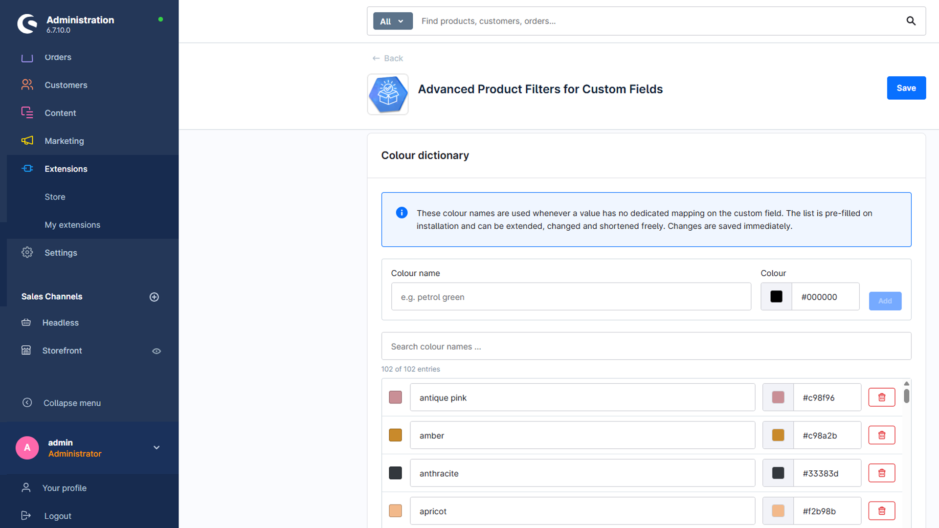 WebLa_AdvancedProductFilter
