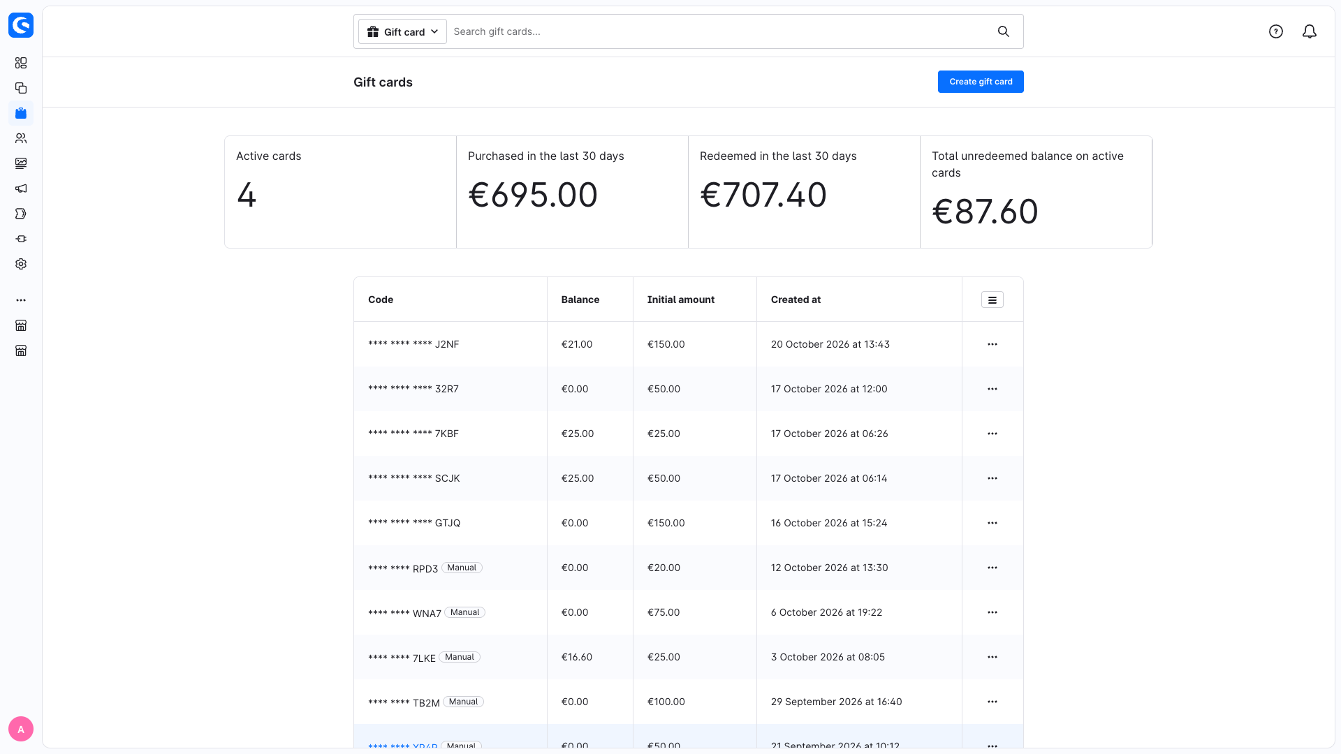 LaenenGiftcard