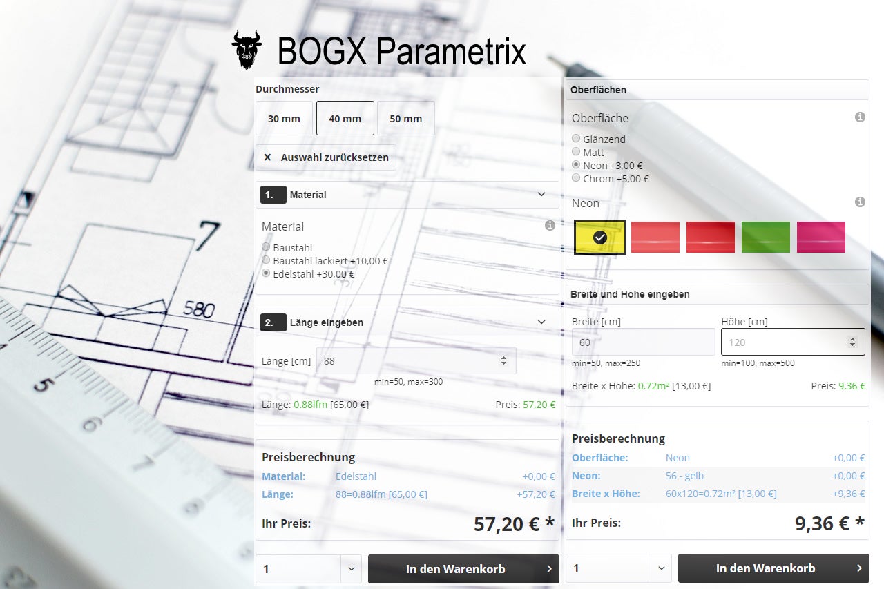 BogxParametrix