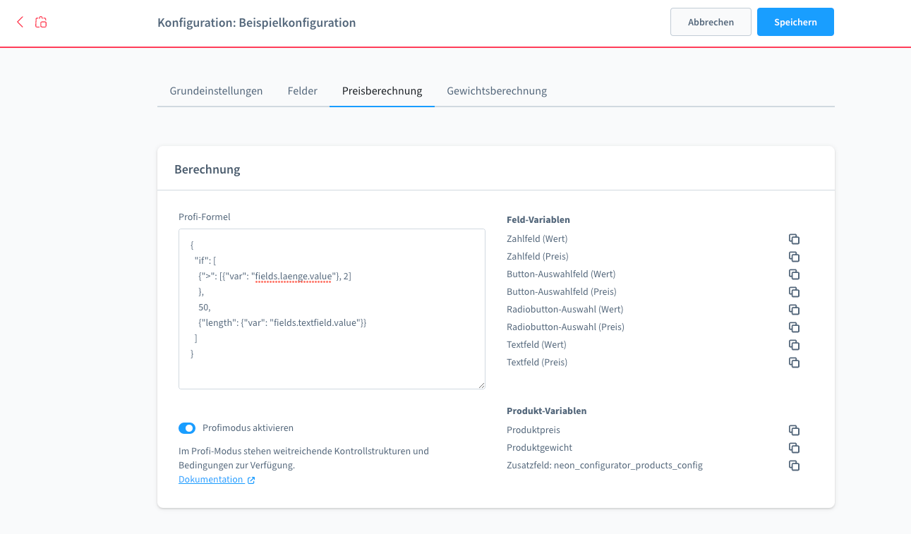 Neon6Configurator