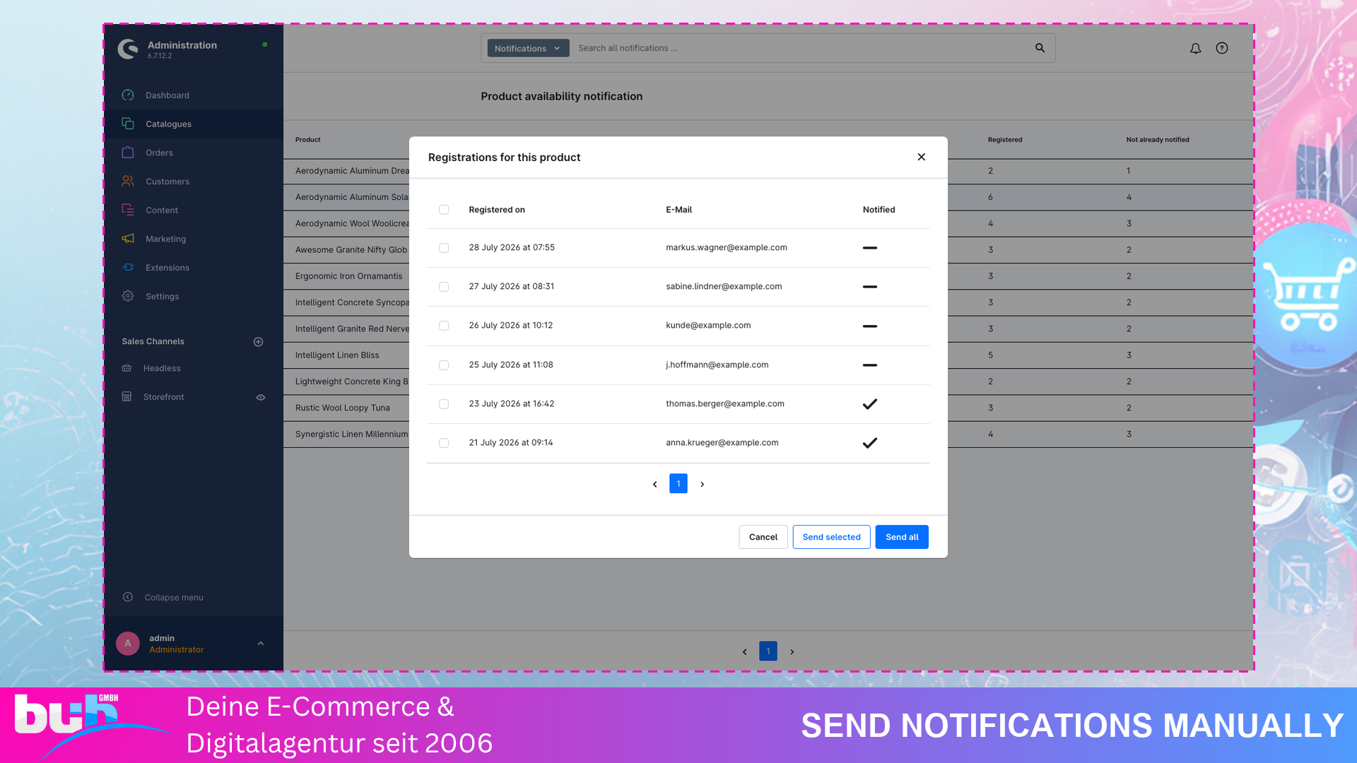 SwpProductAvailabilityNotificationSix