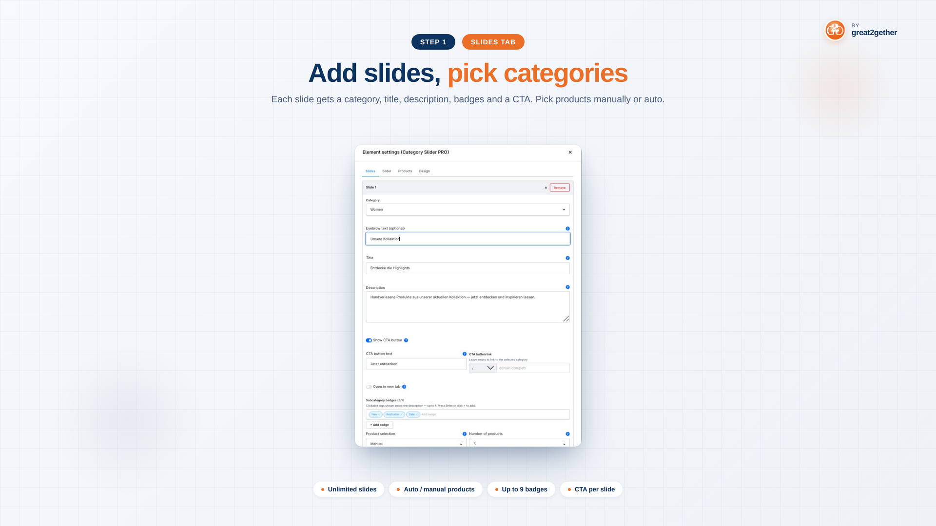 GreatCategorySlider