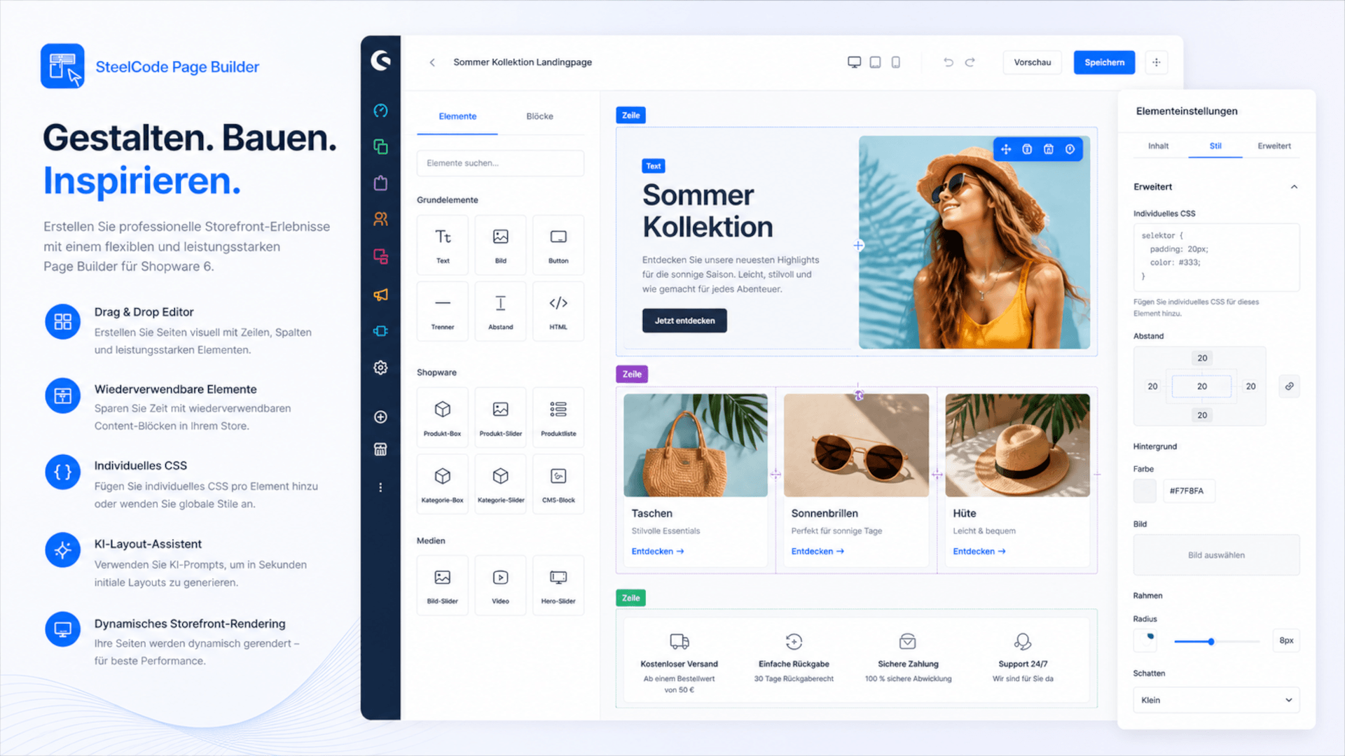 SteelCodePageBuilder