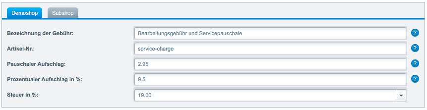 IdeeServiceCharge