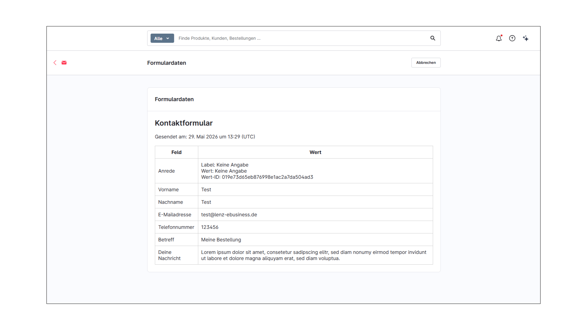 LenzPlatformForm