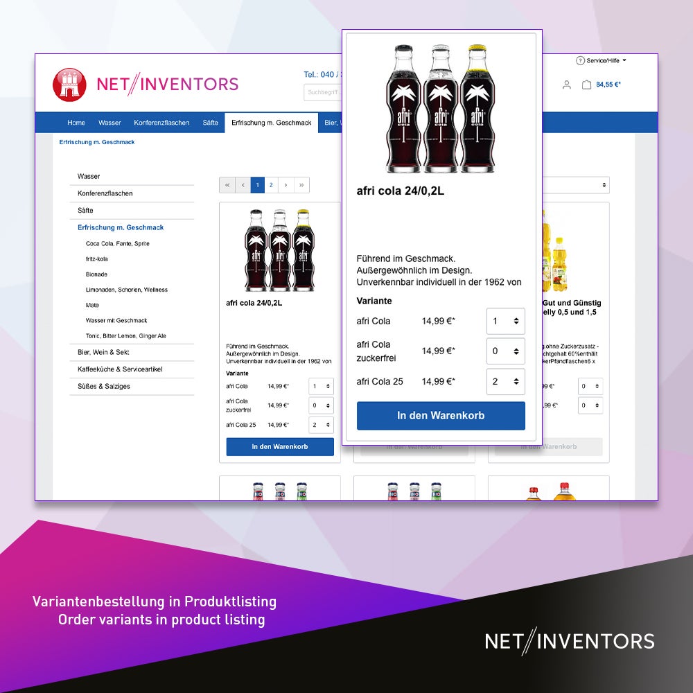 NetiNextBuyProductVariants