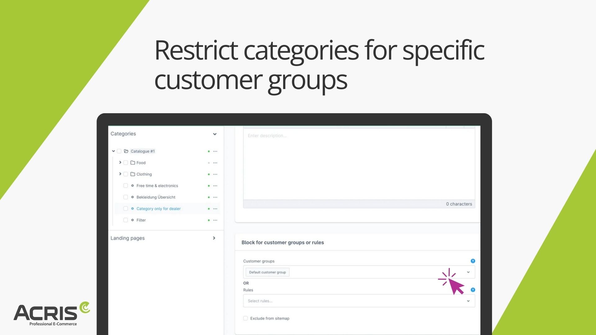 AcrisCategoryCustomerGroupCS