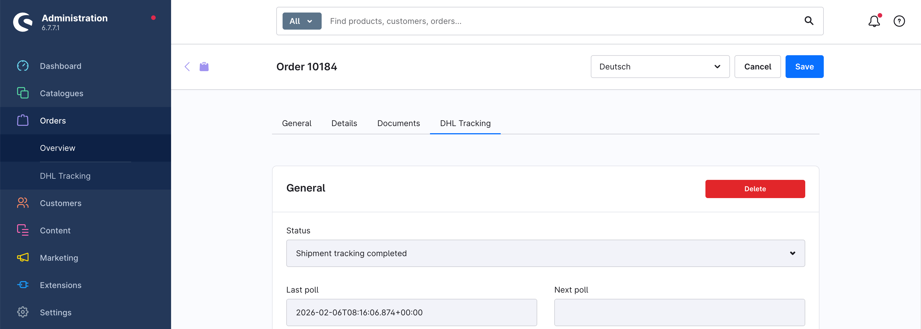 DvsnDhlTracking