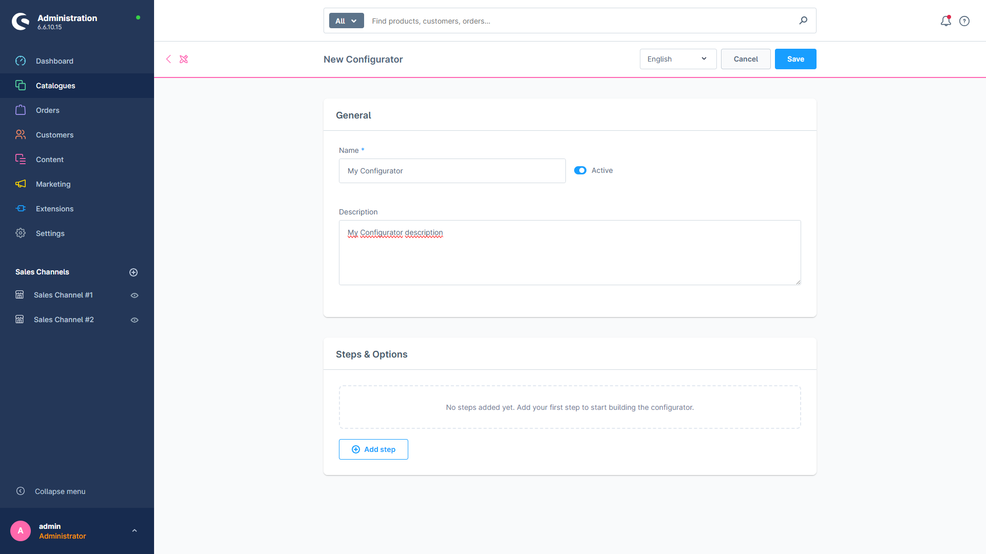 WeedesignProductConfigurator