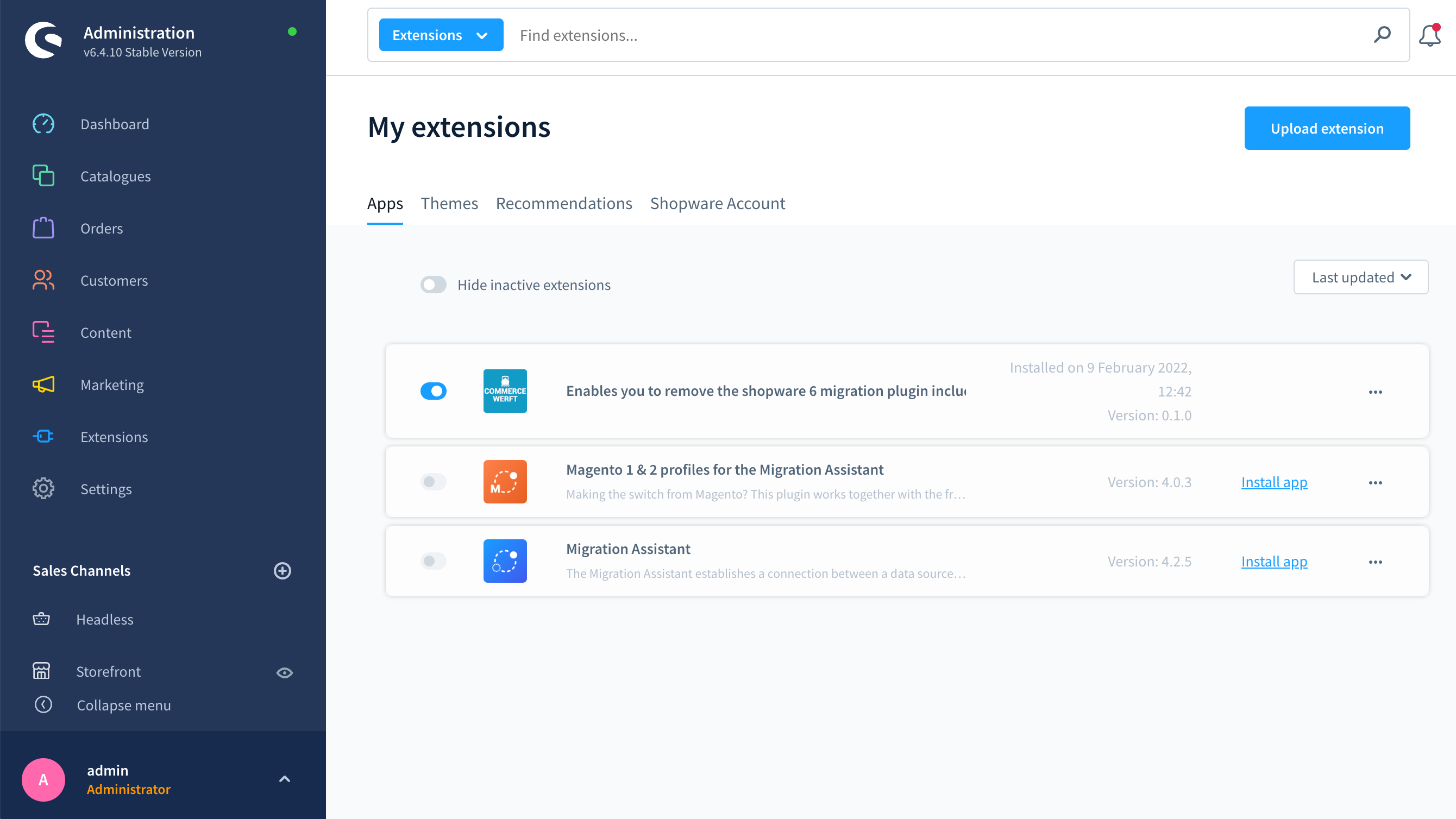 ComWerftRemoveMigration