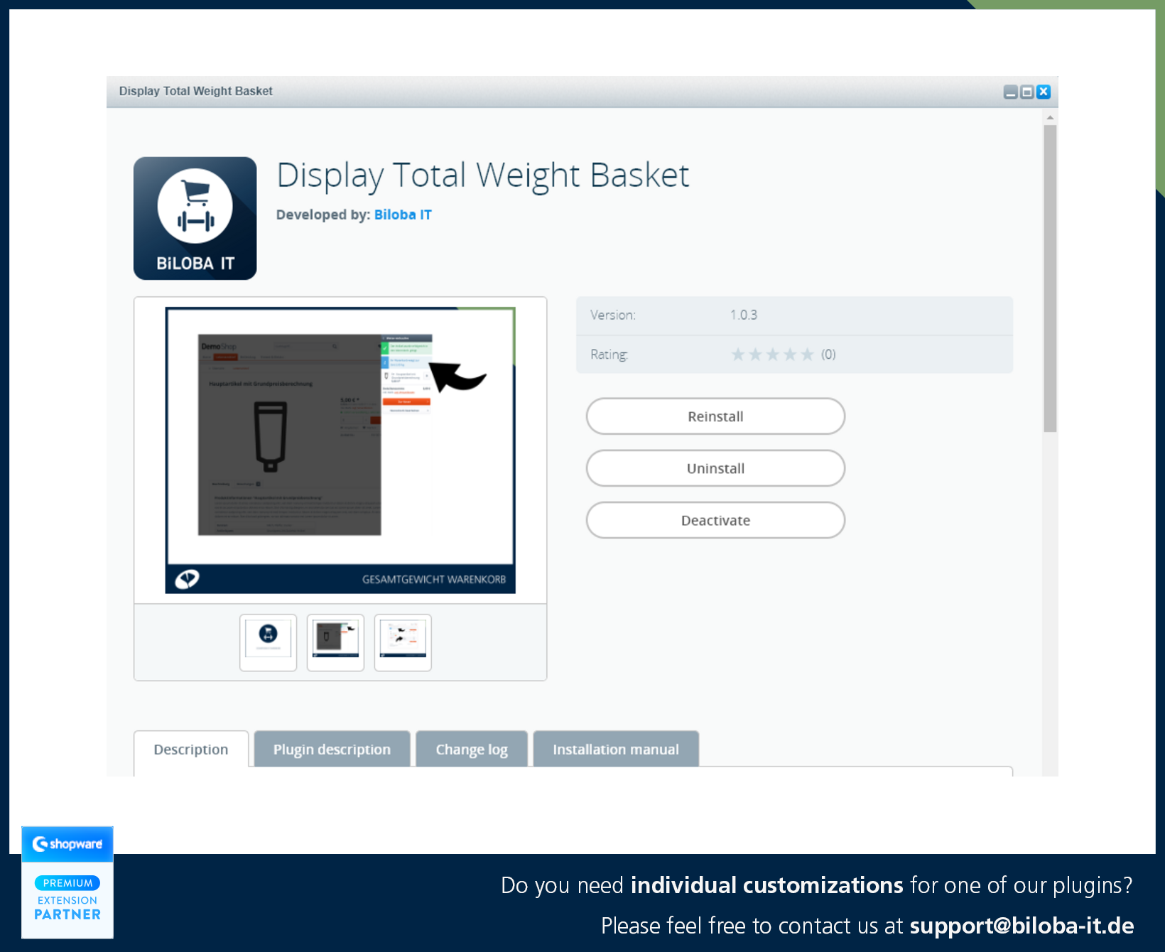 BilobaBasketWeight