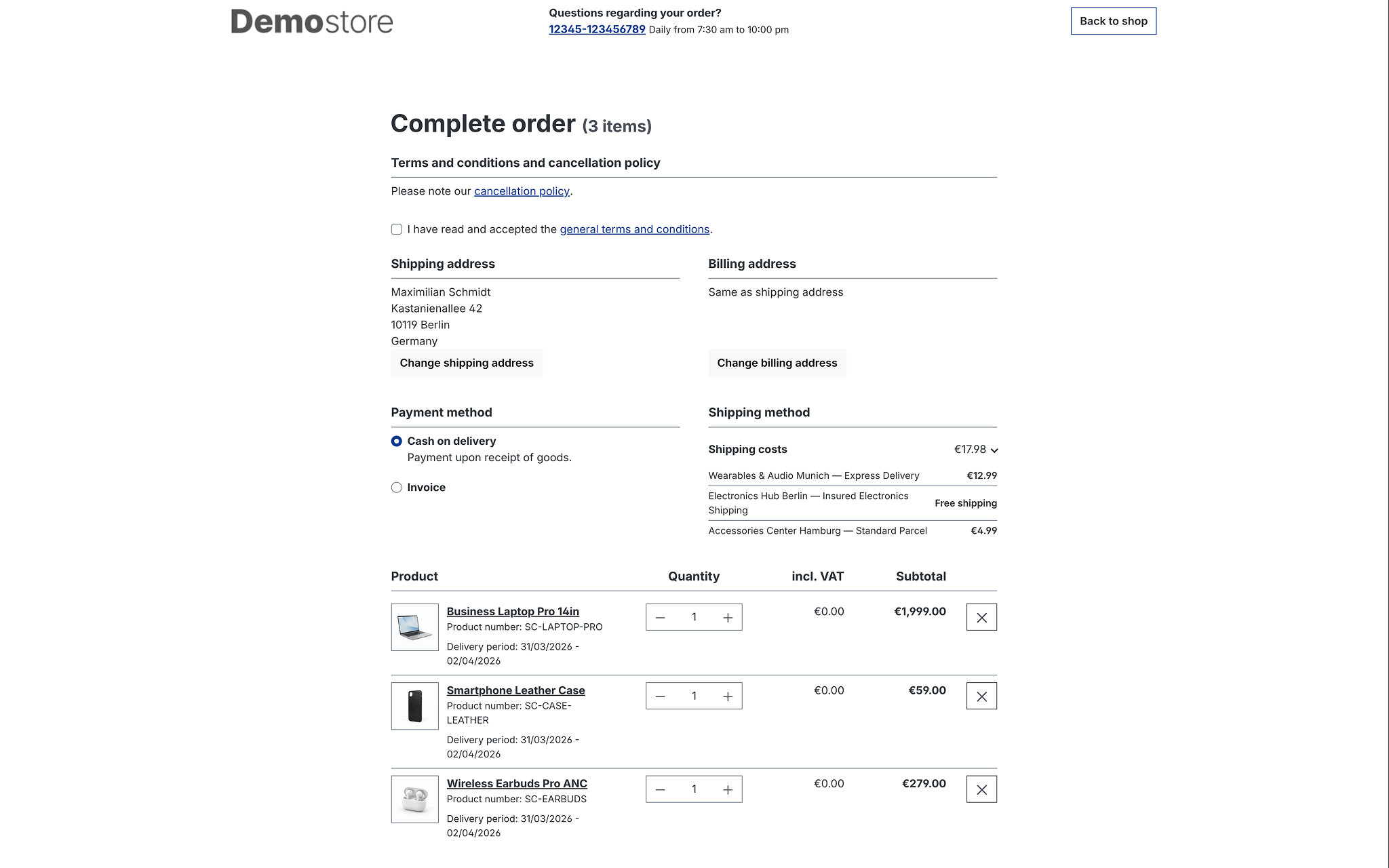 OngranoShippingCost