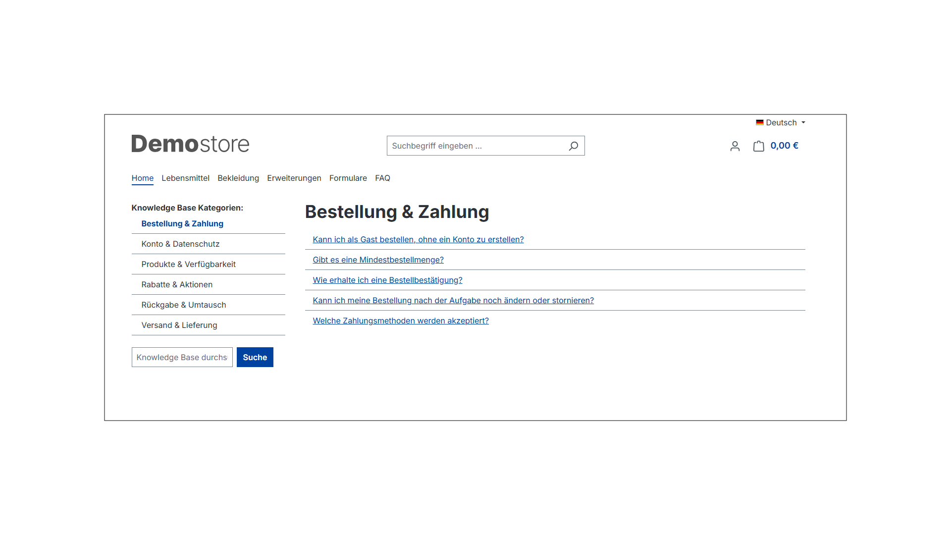 LenzPlatformKnowledgeBase
