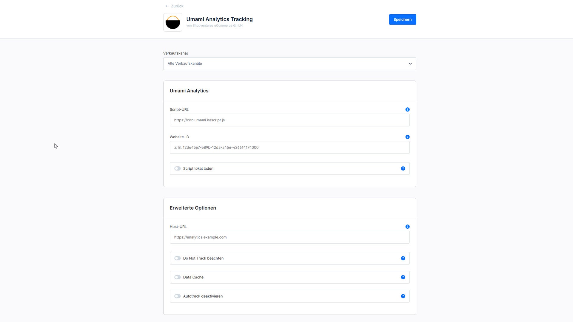 Shop4UmamiAnalyticsTracking