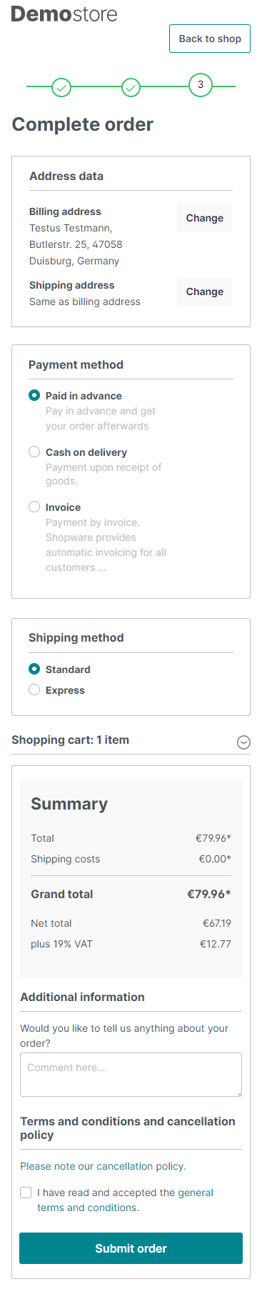 PremsStepConversionCheckout