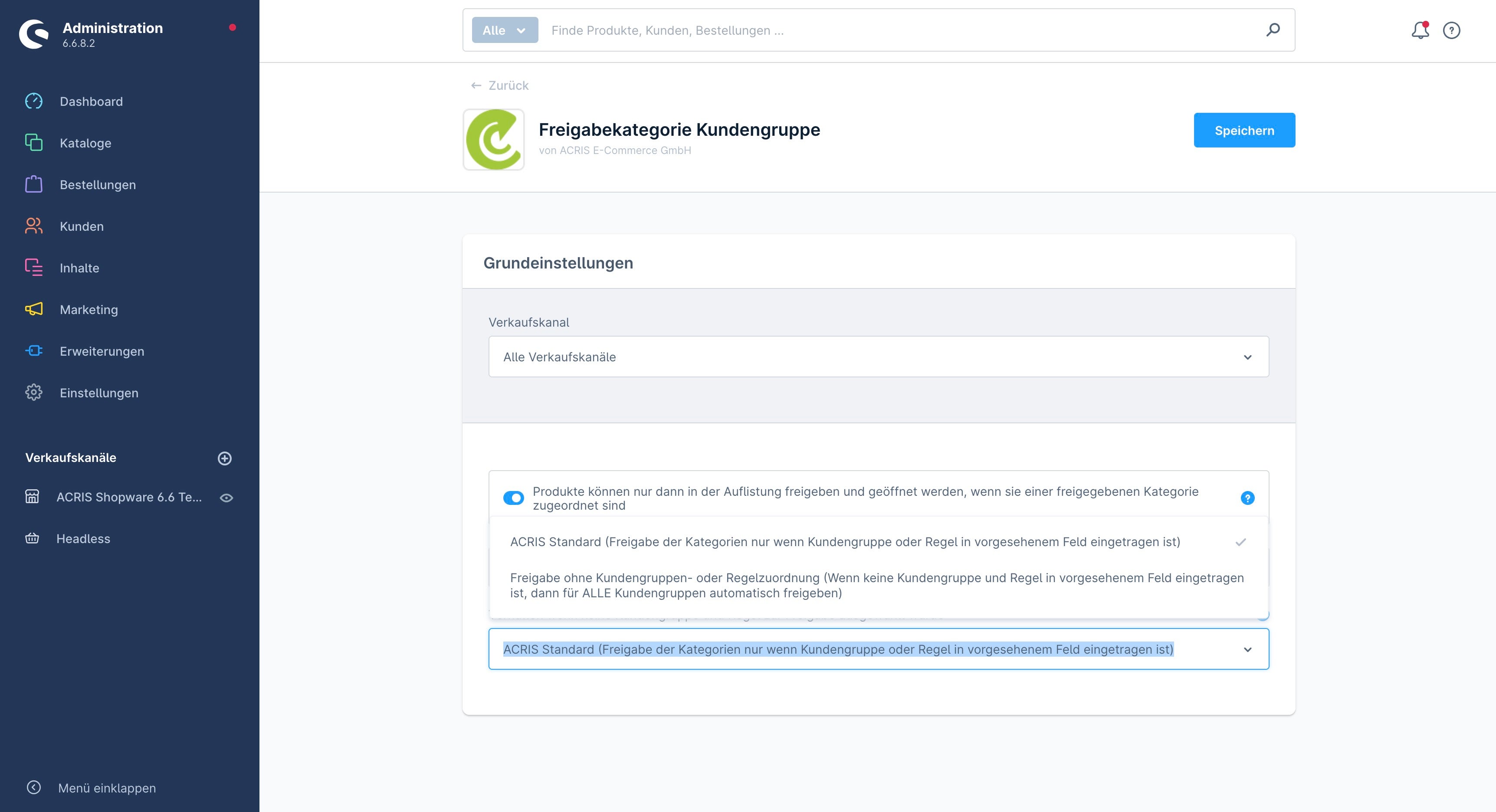 AcrisDisplayCategoryCustomerGroupCS