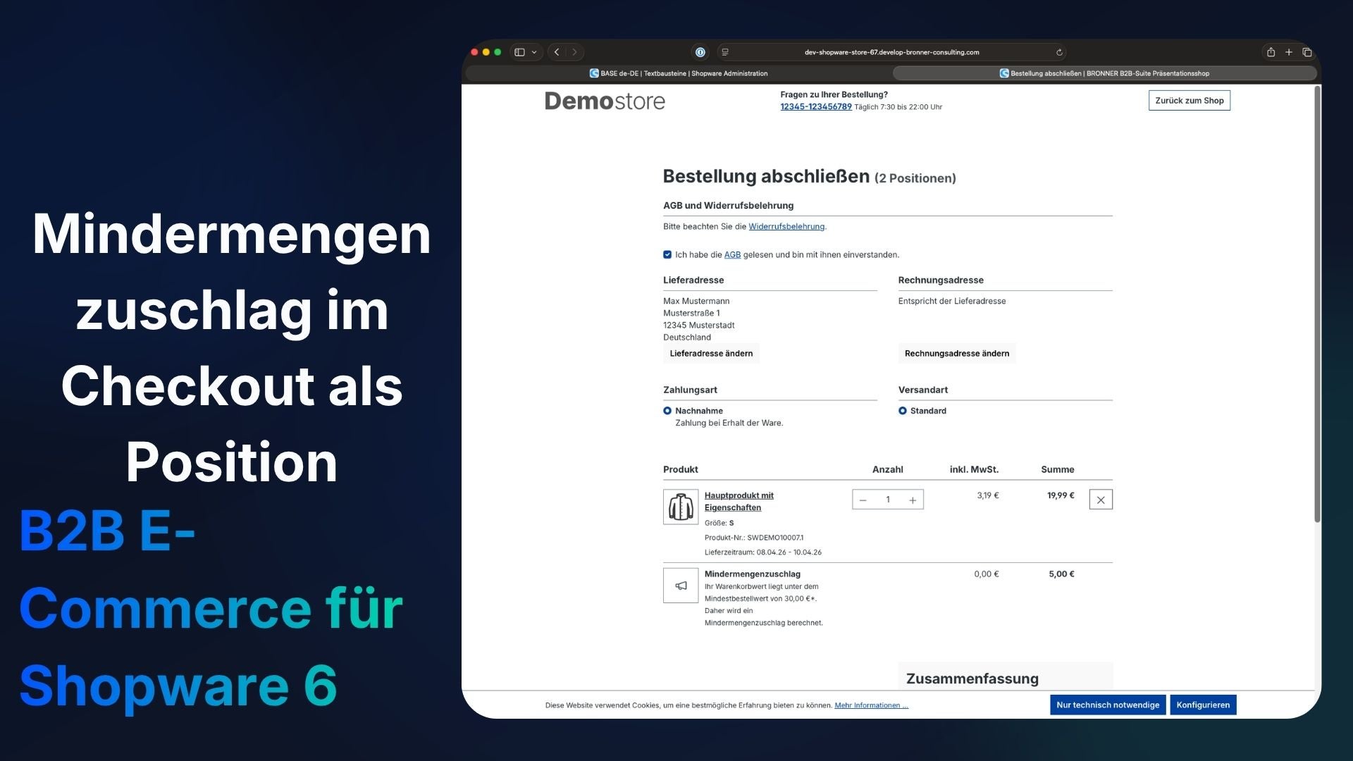BronnMinimumQuantitySurcharge