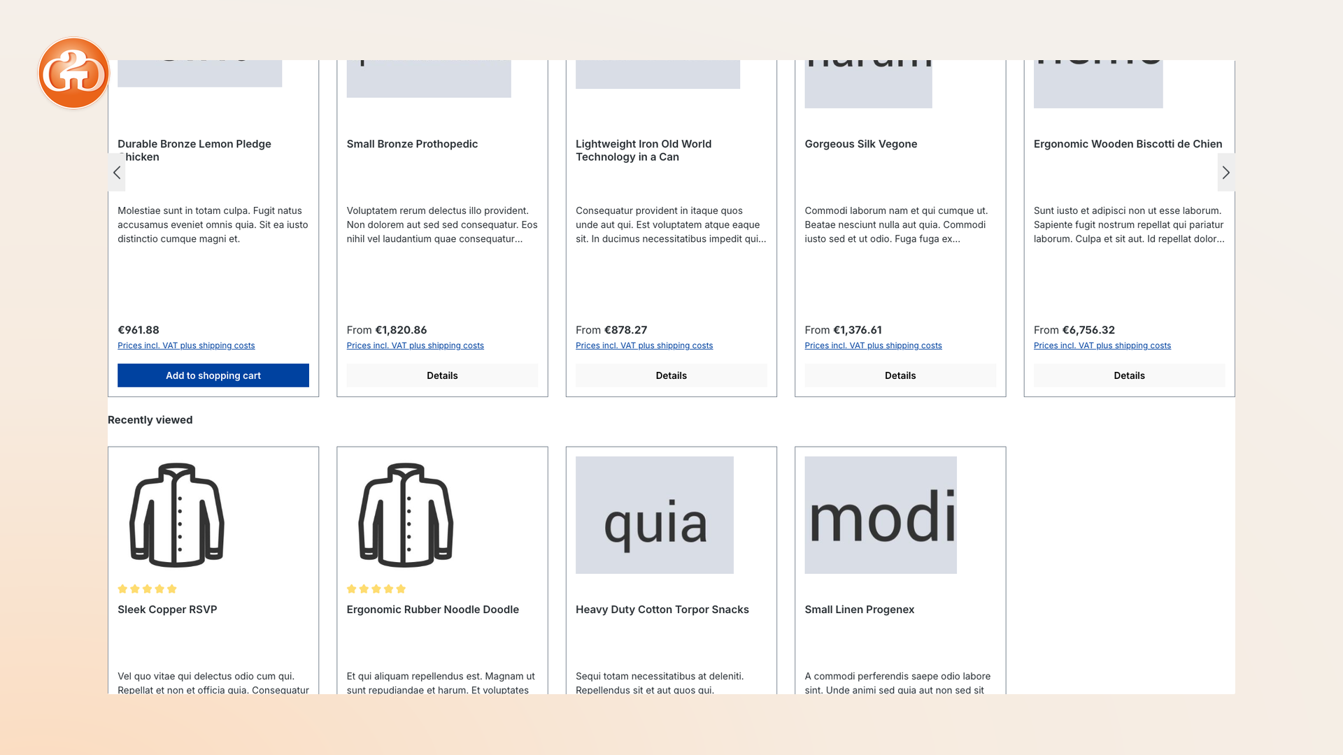 GreatCrossSellingCatalogSet