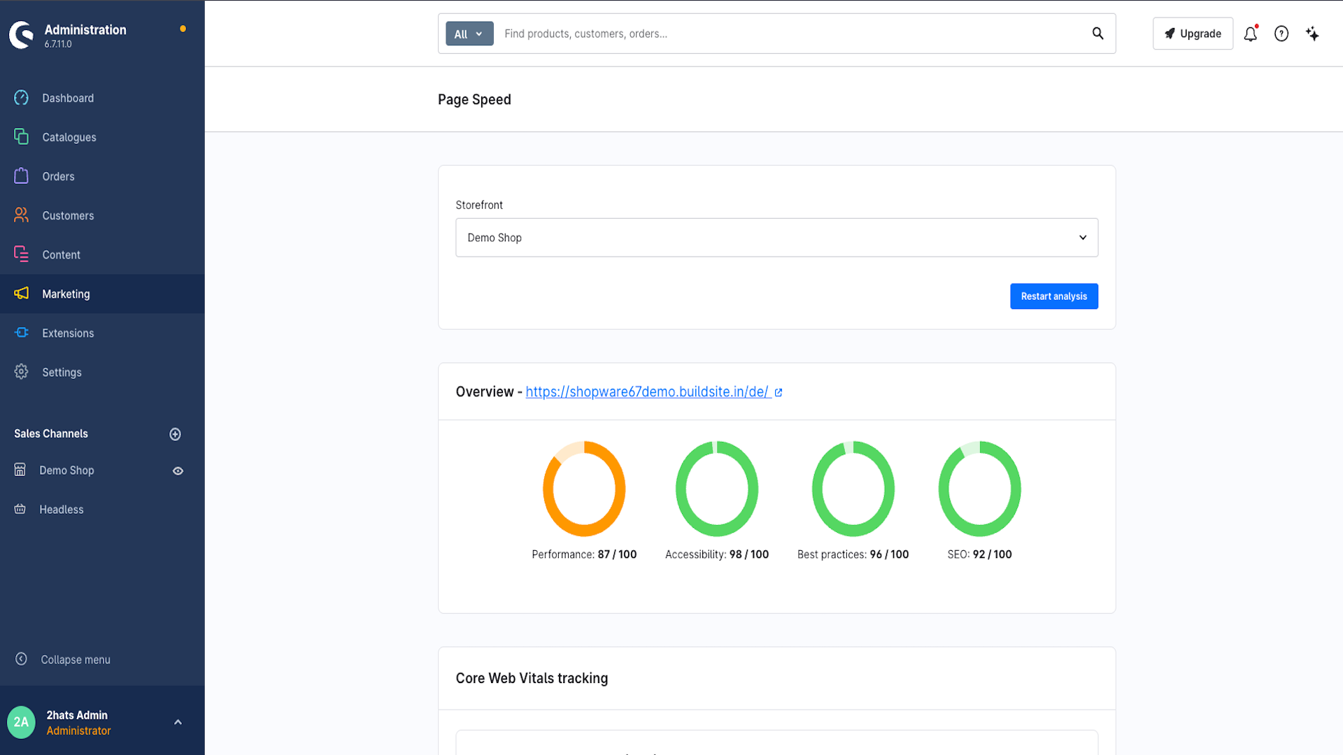 HatslogicPageSpeedInsights