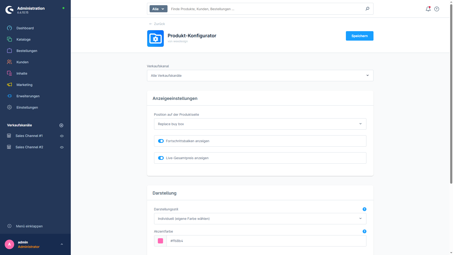 WeedesignProductConfigurator