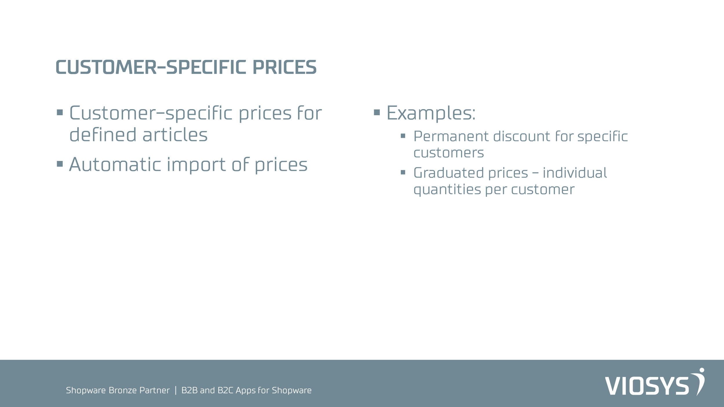 VioCustomerPrice VioCustomerPrice