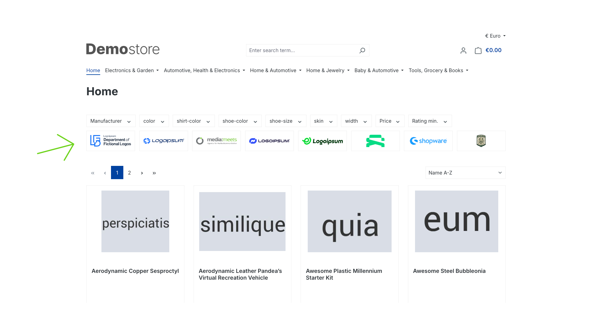 mediameetsManufacturerFilter