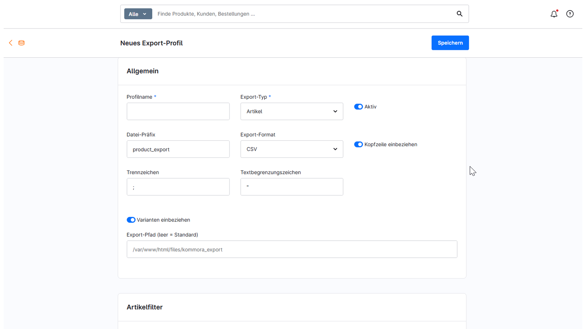 KommoraImportExportPro