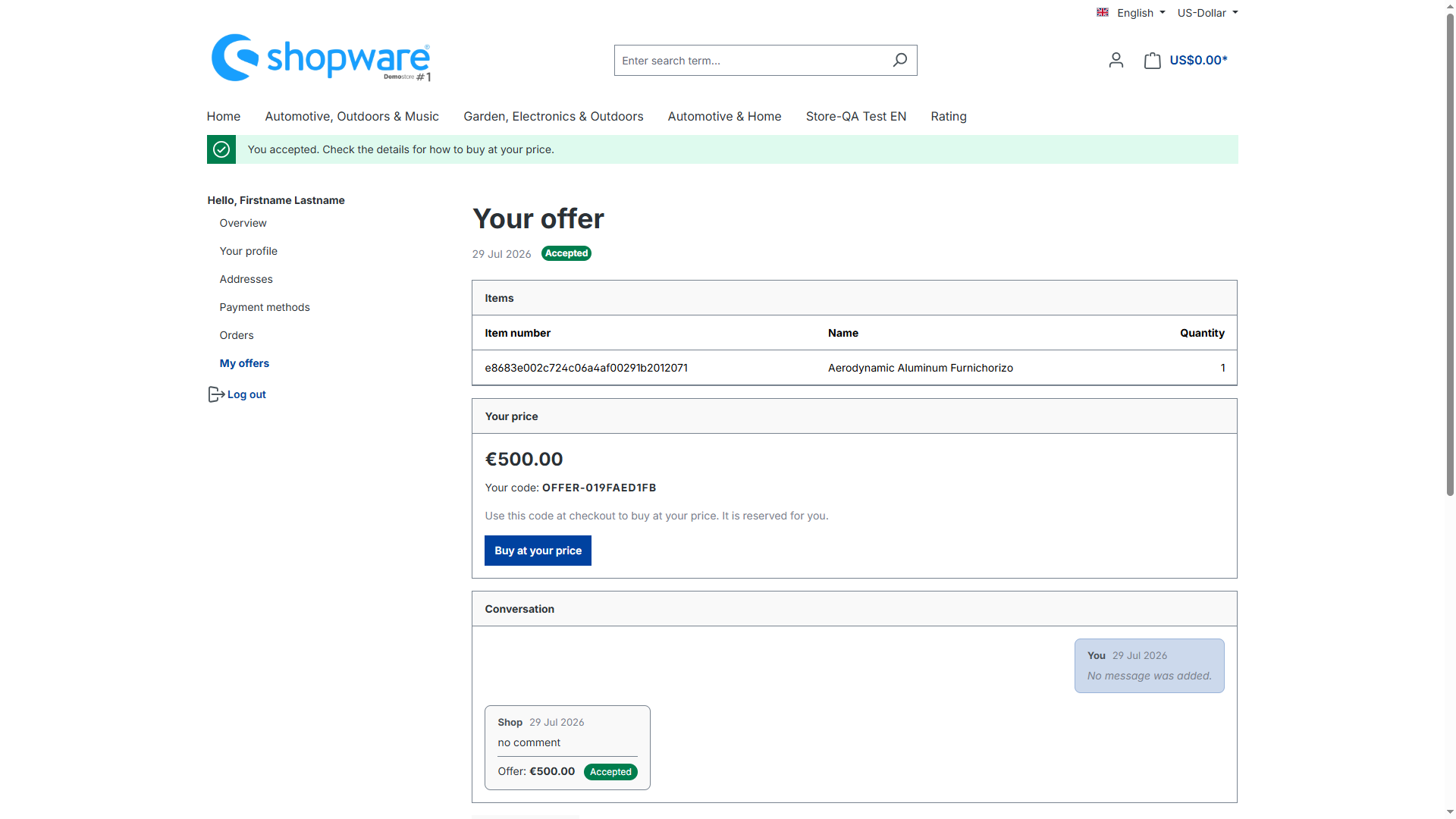 WeedesignPriceOffer