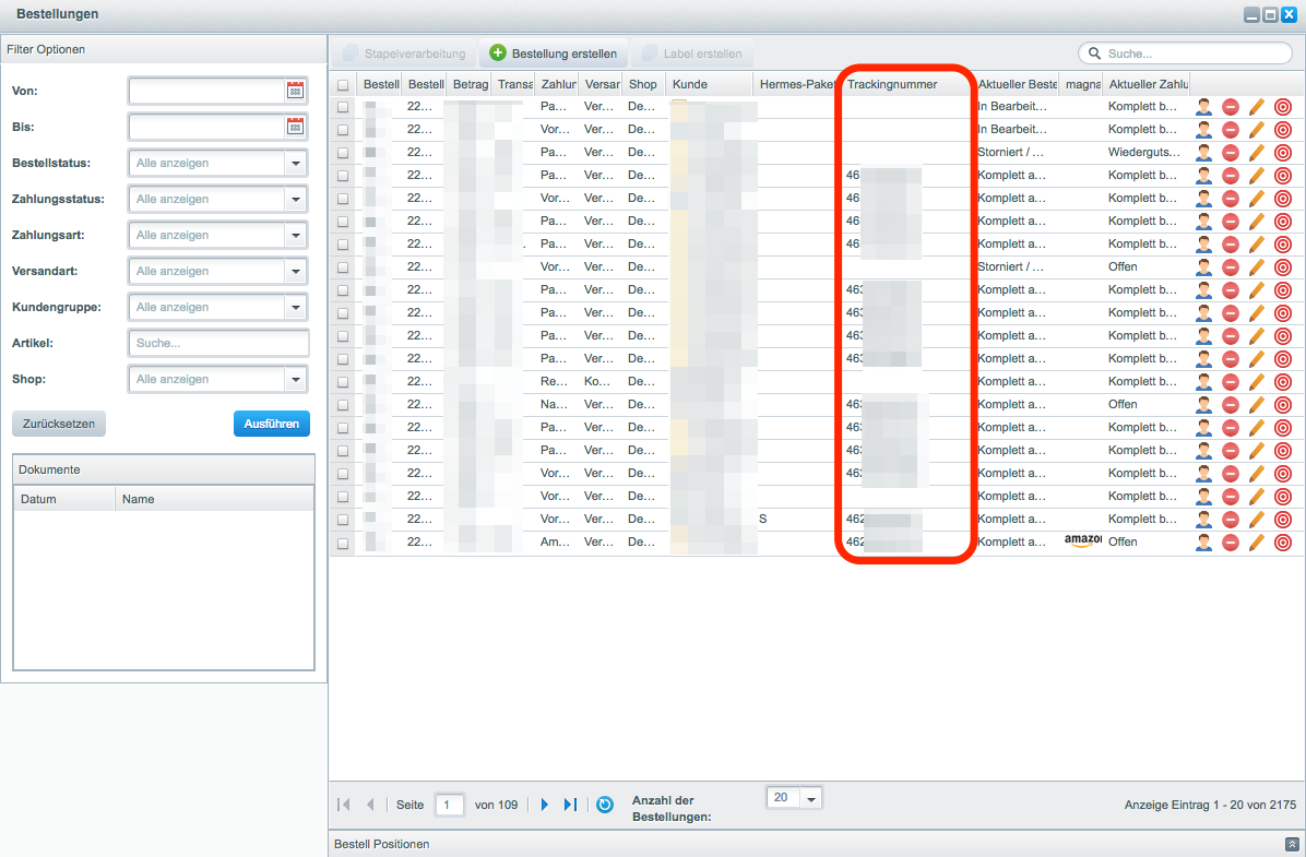 CoeBestellungTracking