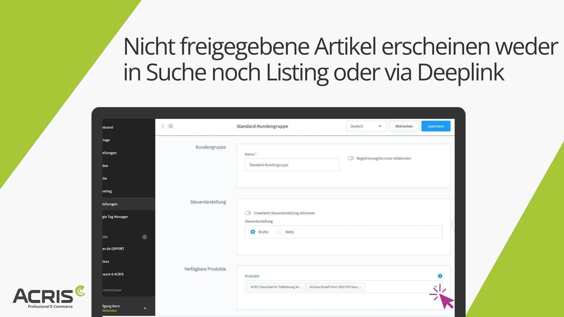 AcrisCustomerGroupAvailableProductCS