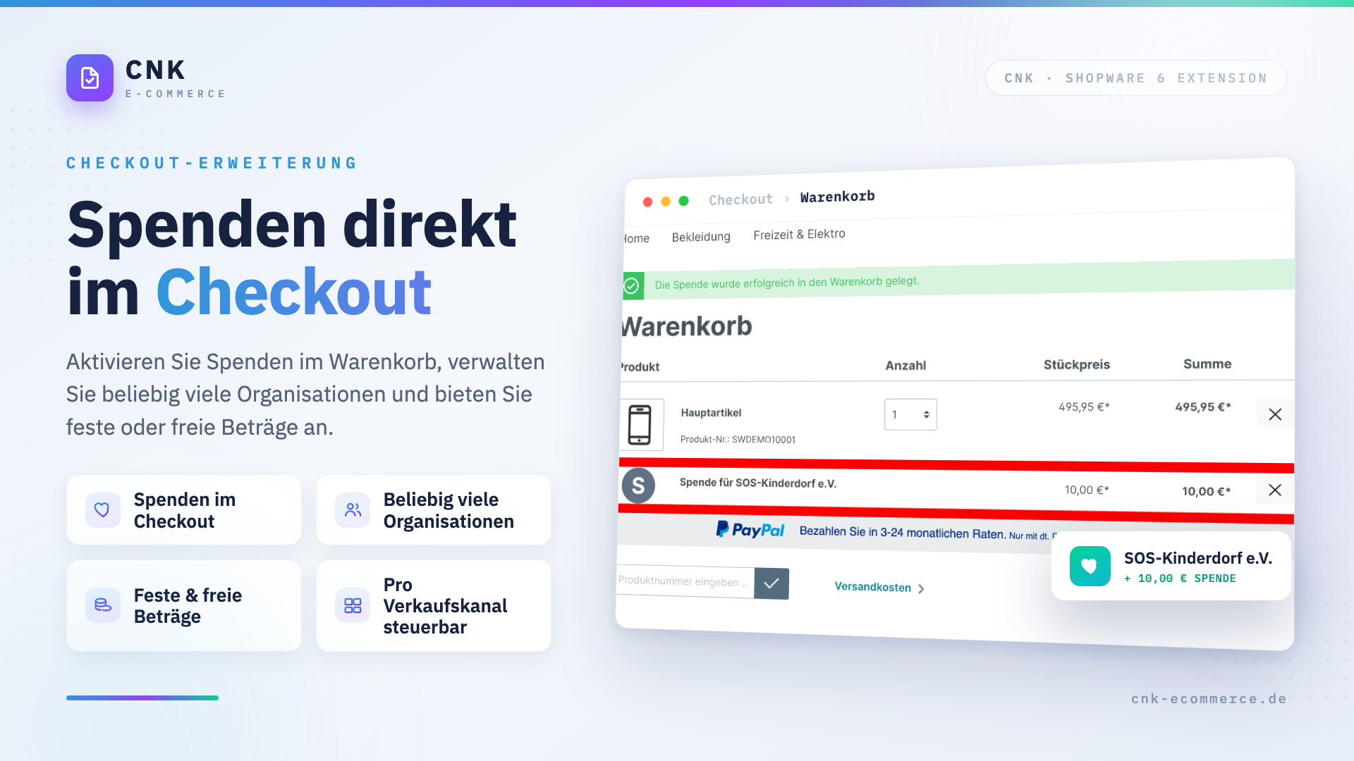 WeloPlatformCharityDonation